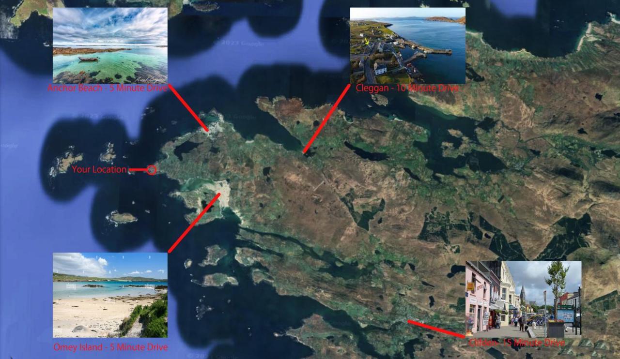 Lands End Cottage - Connemara Aughrus More Εξωτερικό φωτογραφία